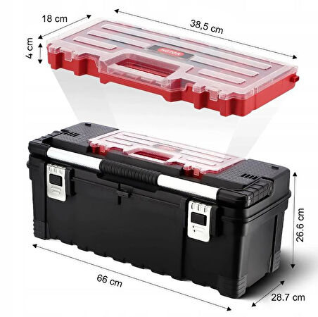 Keter 17181010 Pro Toolbox Profesyonel Takım Çantası 26"