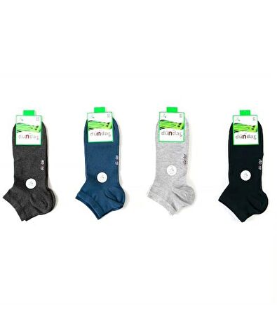 PLUS ERKEK BAMBU PATİK ASORTİ 12'Lİ 4605
