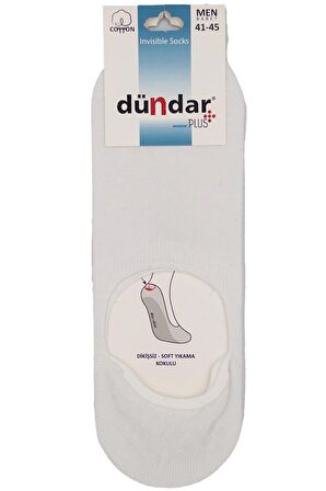 PLUS ERKEK İNCE BABET DİKİŞSİZ BEYAZ 6'LI 8207