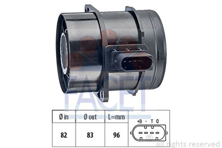 Vag Hava Debimetresi Crafter Sprinter 06> - Facet 10.1359