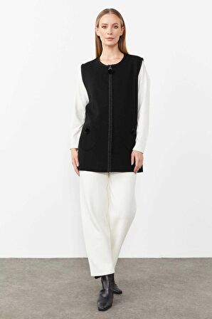 2710 Simli Pon Ponlu Yelek