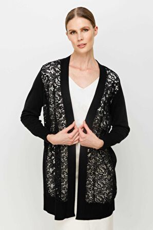 Dantelli Triko Hırka