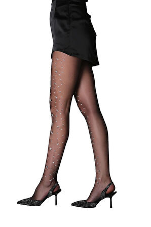 Star Simli Külotlu Çorap