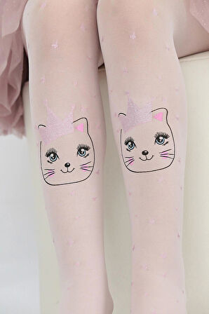 Seren Çocuk Külotlu Çorap Beyaz