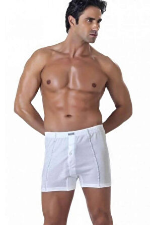 Beyaz 116 Erkek Boxer