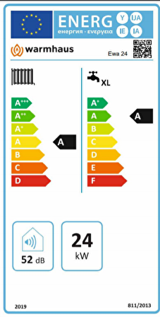 Warmhaus Ewa 24 Premix Hermetik Yoğuşmalı Kombi