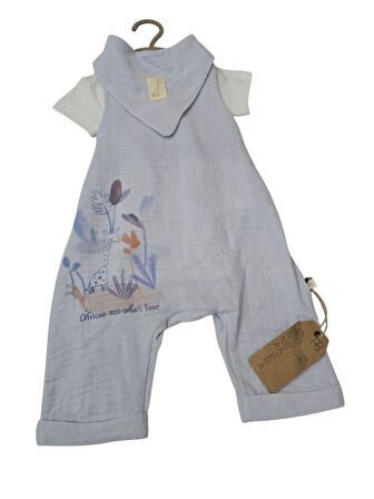 Babydoll 2li Takım Anna Mavi