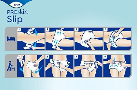 Tena Slip Plus Medium Hasta Bezi 30'lu