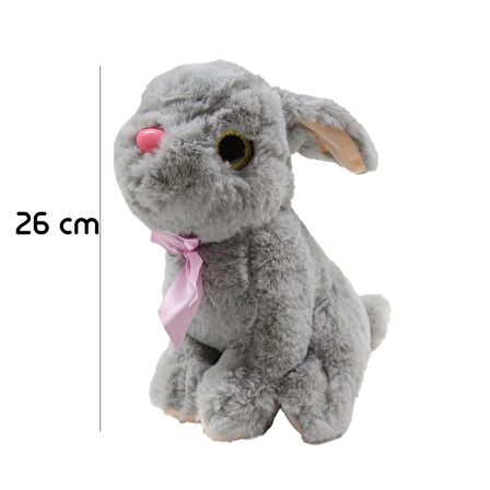 Tavşan Peluş Oyuncak 26 cm 1 Adet Fiyatıdır