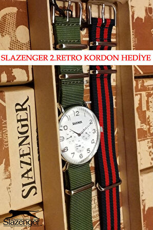Slazenger Sl.09.1981.2.03 Retro Erkek Kol Saati