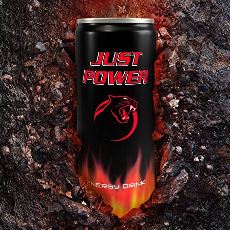 Just Power Energy Drink 24 x (250 ML.) Enerji İçeceği