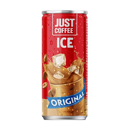 Just Coffee Ice Coffee Original 12 x 200 ml Hazır Soğuk Kahve