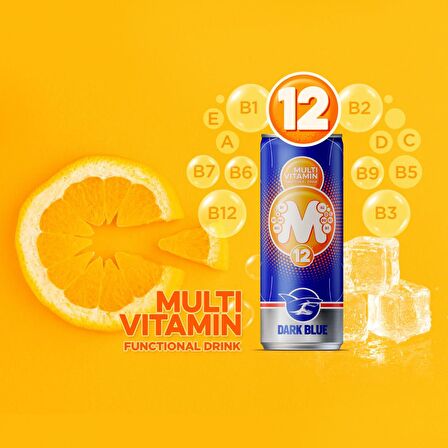 Dark Blue Multivitamin 12 x 250 ml Multi Vitamin