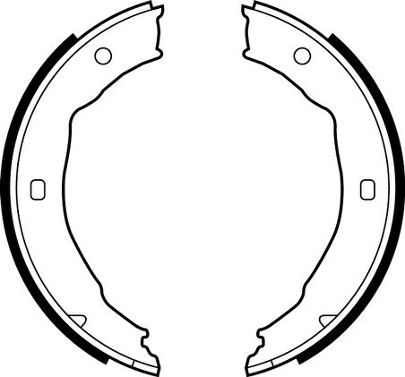 Psa El Fren Balatası Peugeot P406 [d8 / D9], P607 Olcu: (185×30mm) - Delphi Ls1881