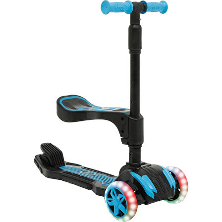 Cool Wheels LED Işıklı Oturaklı Combo Scooter