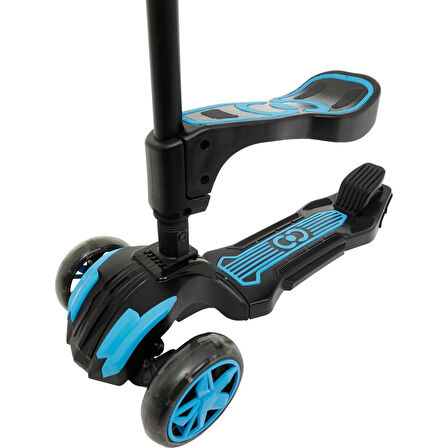 Cool Wheels LED Işıklı Oturaklı Combo Scooter