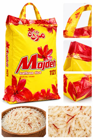 Mojdeh 10 Kg Orijinal Hindistan Sella Basmati Pirinç
