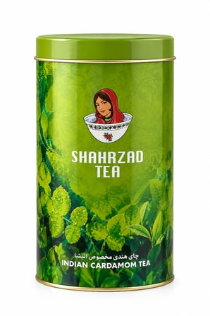 Şahrzad Kakule Aromalı Teneke Kutu Siyah İran Çay (500 gram)