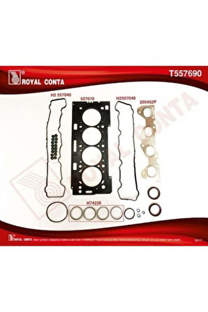 Psa Ust Takım Contası Reinz Keceli Subap Lastıklı P206 P207 P307 P308 Partner II Berlingo II C2 C3 C3 II - Royal T557690