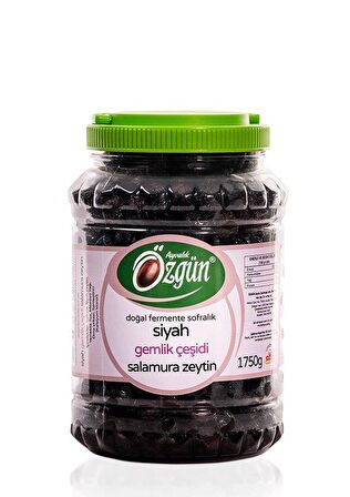 2 lik Pet Gemlik Siyah Salamura Zeytin