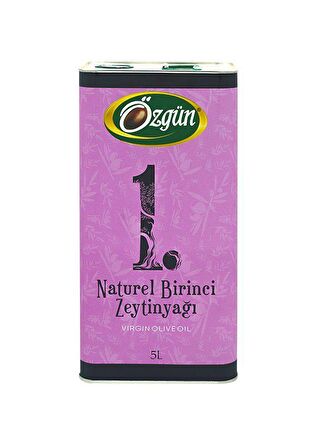 Özgün Zeytin Ve Zeytin Yağı Naturel 1. Zeytinyağı 5 lt Teneke 