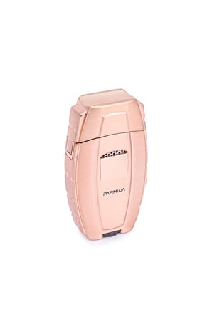 Çift Torch Pürmüz Bronz Metal Puro Çakmağı - TR7277