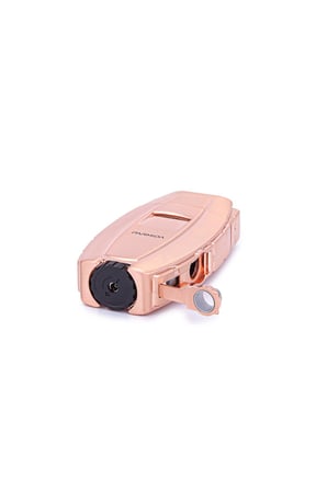 Çift Torch Pürmüz Bronz Metal Puro Çakmağı - TR7277