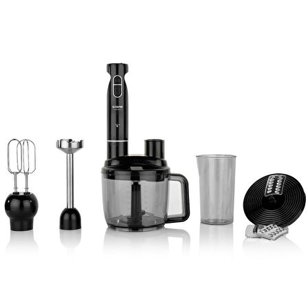 Schafer Chef Blend Mega Blender Set-Siyah