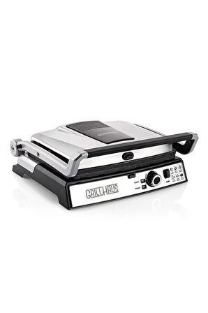 Grill Haus Granit 2000w Izgara Ve Tost Makinesi Inox