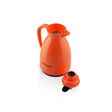 Schafer Kitchenhouse 1 L Cam Termos-Turuncu