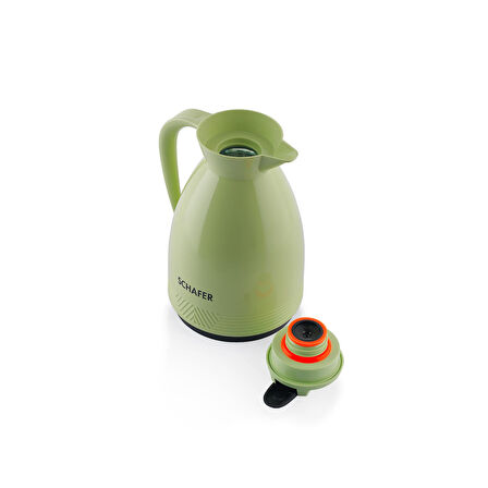 Schafer Kitchenhouse 1 L Cam Termos-Yeşil