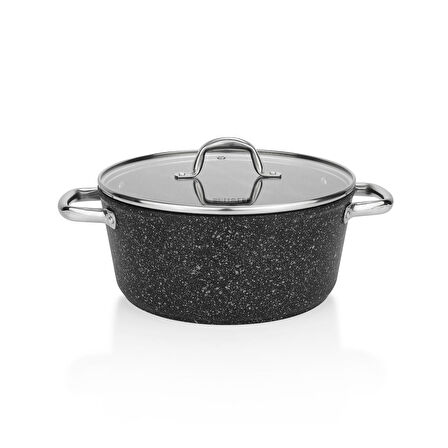 Schafer Dark Millard Y.Y.Tencere Seti - İnd-7 Parça-Siyah