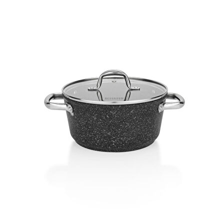 Schafer Dark Millard Y.Y.Tencere Seti - İnd-7 Parça-Siyah