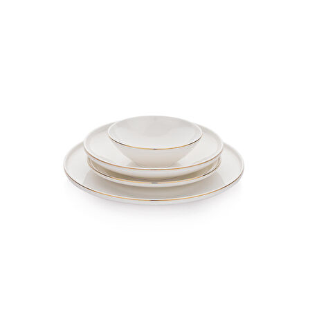 Schafer Chance Gold Yemek Takımı 56 Parça-Gold