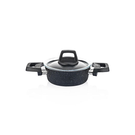 Schafer Piccola Derin Tencere 14Cm+Tava14+Kaçerola14Cm-4 Parça