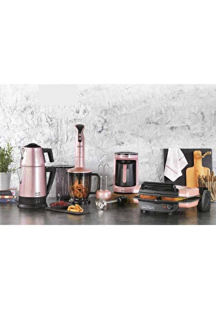 Schafer Kea Elektro Mega Ev Aletleri 4 lü Set Rosegold