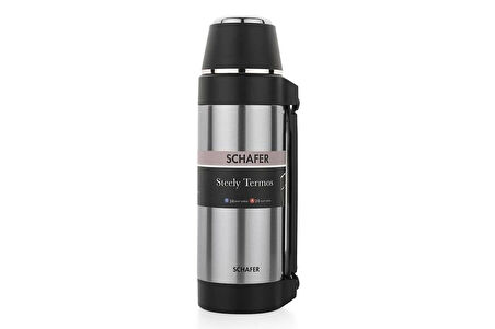 Schafer Steely Çelik Termos 1.5 Lt İnox