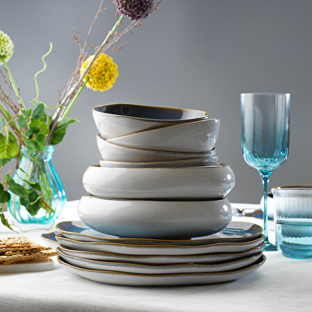 Schafer Aura Yemek Takımı 24 Parça