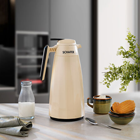 Schafer Kitchenhouse Aqua Termos 1,5 L-Krem