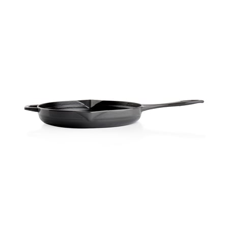 Schafer Guss Chef Döküm Yuvarlak Grill Tava 28 Cm 1 Parça-Gri