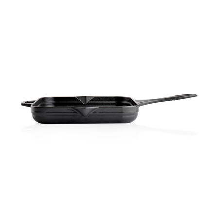 Schafer Guss Chef Döküm Kare Grill Tava 28x28 Cm 1 Parça-Gri