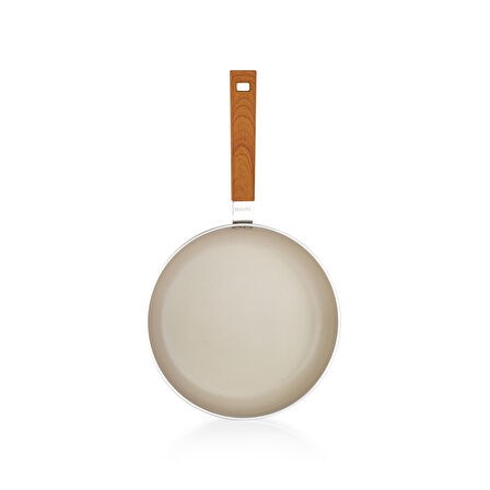 Schafer Ceramoni Seramik Tava 24 Cm-Krem