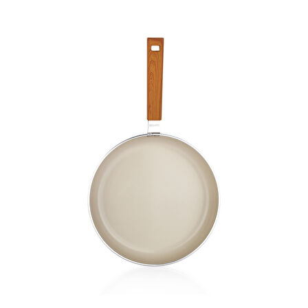 Schafer Ceramoni Seramik Tava 26 Cm-Krem