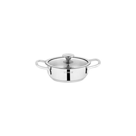 Schafer Steel Storm Çelik Sahan Seti 6 Parça-Inox