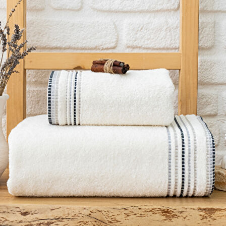 Schafer Home Rosy Armürlü Havlu 50x90 Cm 1 Parça-Krem