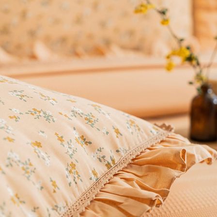 Schafer Home Chance Çift Kişilik Pike Takımı 4 Parça-Açık Hardal