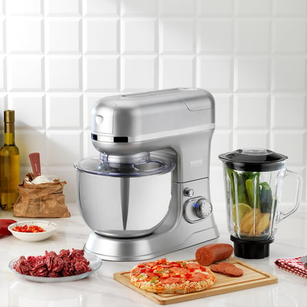 Schafer Prochef Master Multi Kıyma Aparatlı Stand Mikser 5 L-Spray Boyalı Gümüş