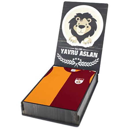 Galatasaray Orijinal Metin Oktay Bebek T-shirt  Özel Ahşap Kutulu