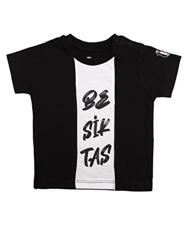 Beşiktaş Orijinal Siyah Bebek T-Shirt Hediyelik Ahşap Kutulu