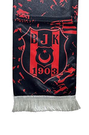 Beşiktaş Orijinal Şal Atkı Hediyelik Ahşap Kutulu